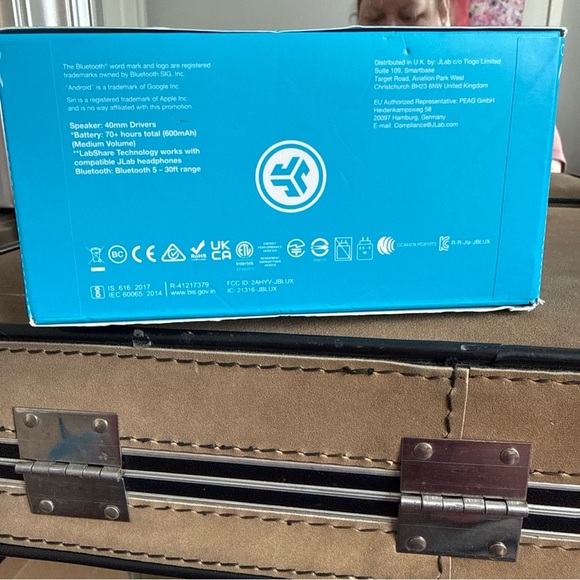 JLab JBuds Lux ANC Wireless Over-Ear Headphones - White - Picture 5 of 5